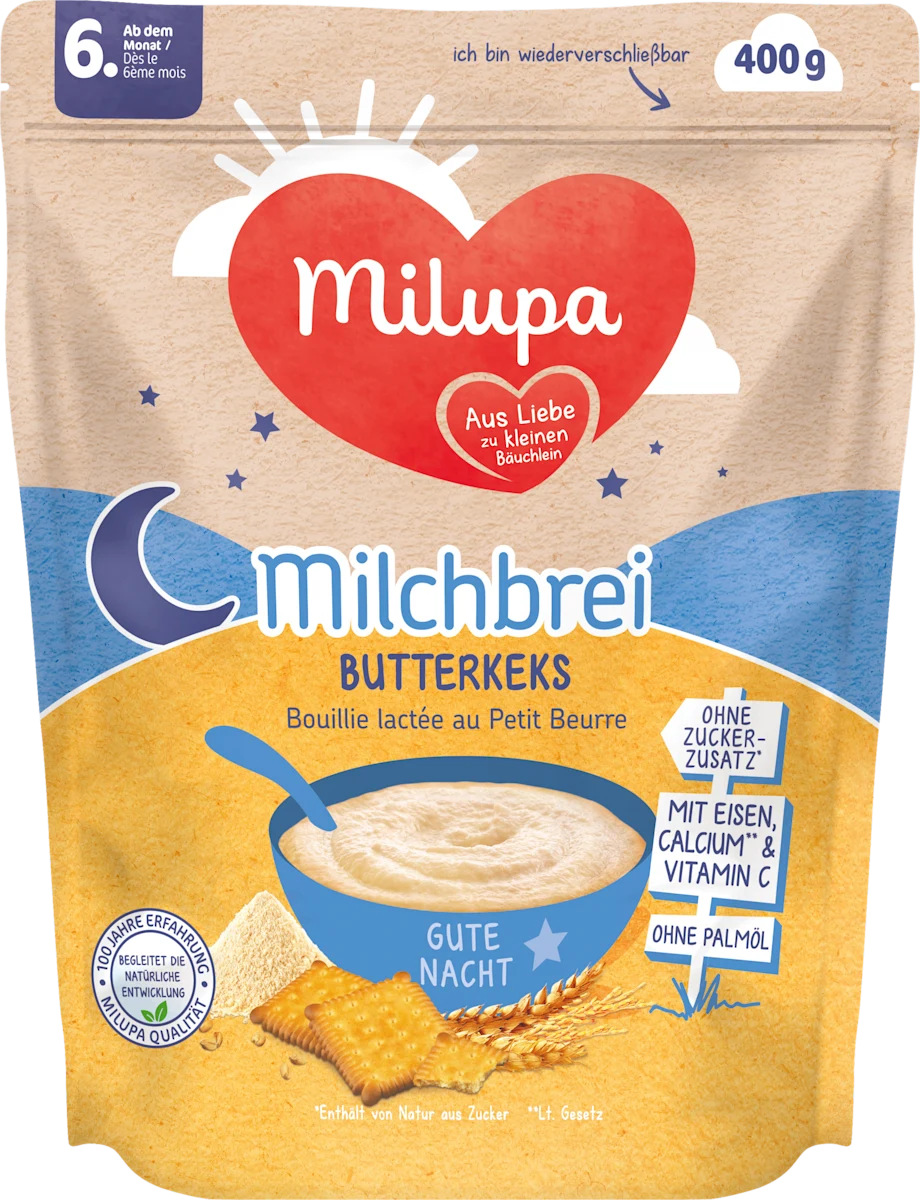 Milupa Milk Biscuits Cereals