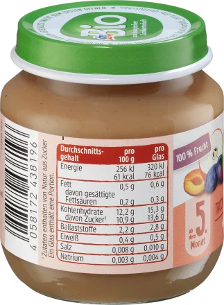 Dm - Jars l Fruits Dried plum in apple (125g)