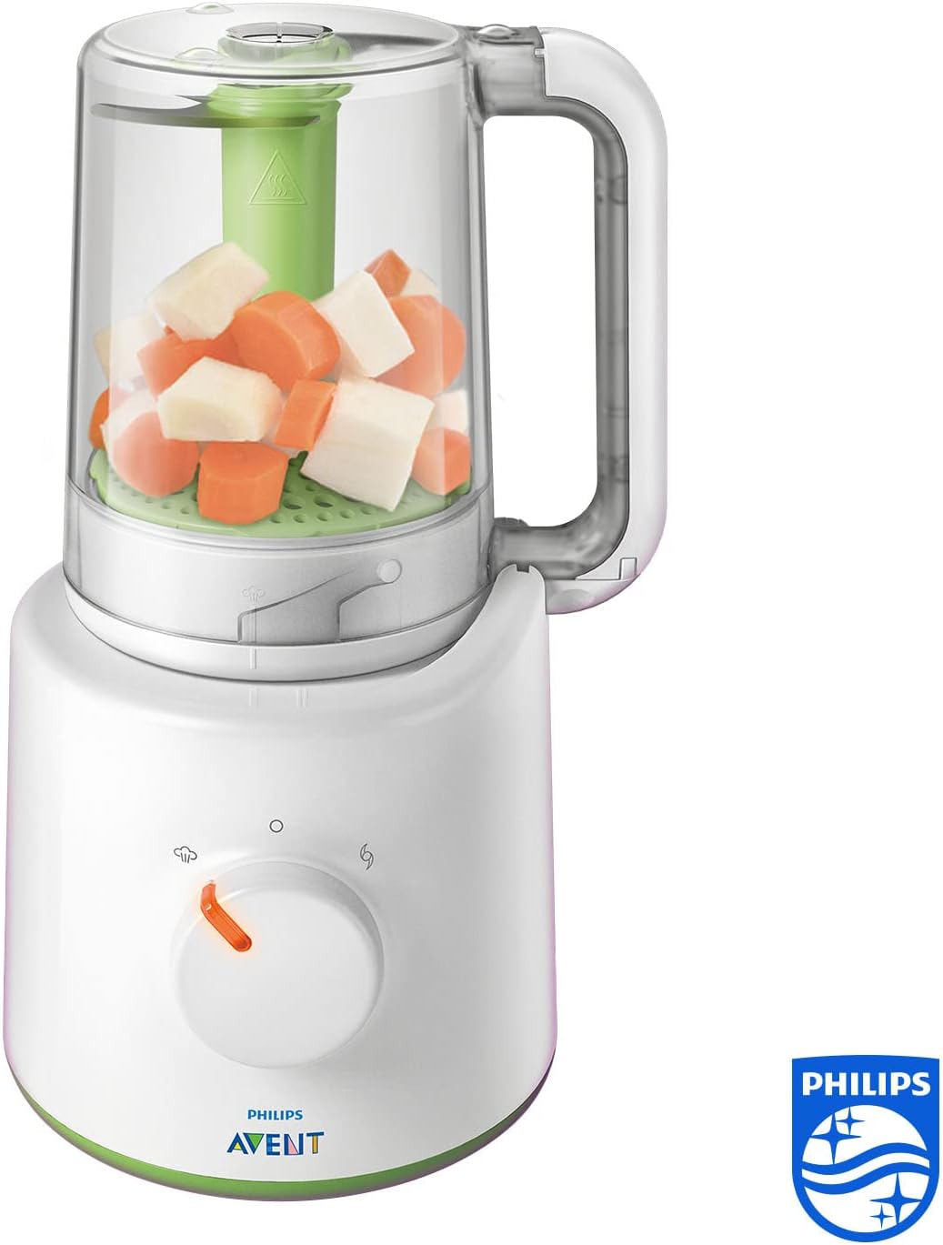Philips Avent 2-in-1 Baby Food Preparer SCF870/20 White - Baby Bliss