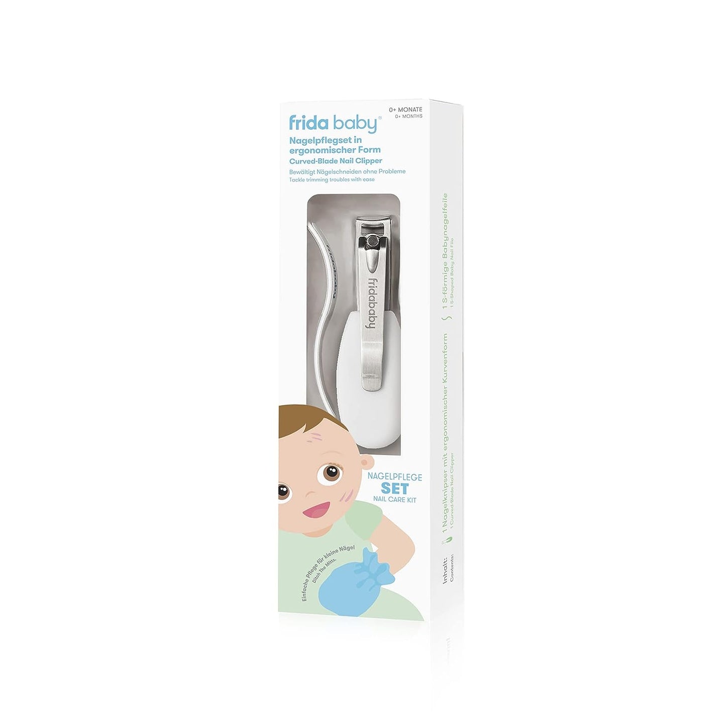 Nail care set in ergonomic shape - Baby Bliss