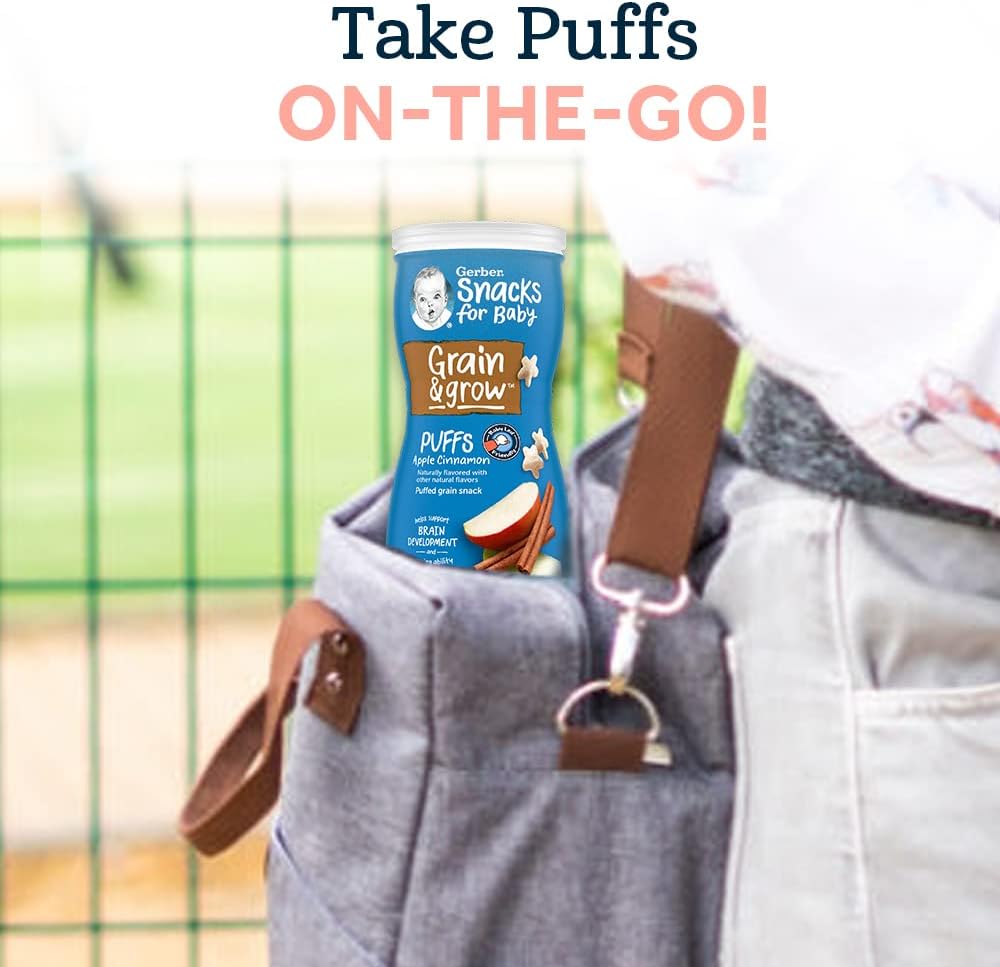 Gerber Graduate Puffs Sweet Potato Snack 40g (1pack) - Baby Bliss