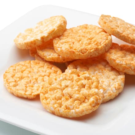DM Baby snack rice cakes apple & carrot, from the 8th month, 35 g - Baby Bliss