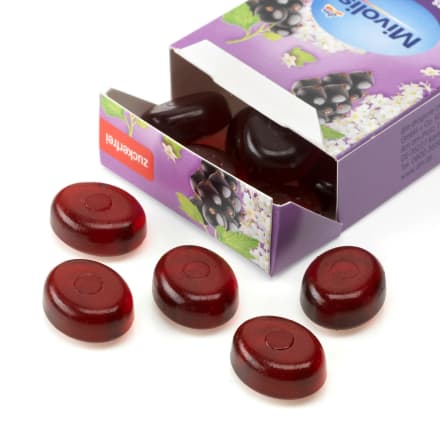 DM Bonbon, elderflower-currant, sugar-free, 50 g - Baby Bliss