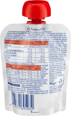 DM Children's Immune Smoothie, 90 g - Baby Bliss