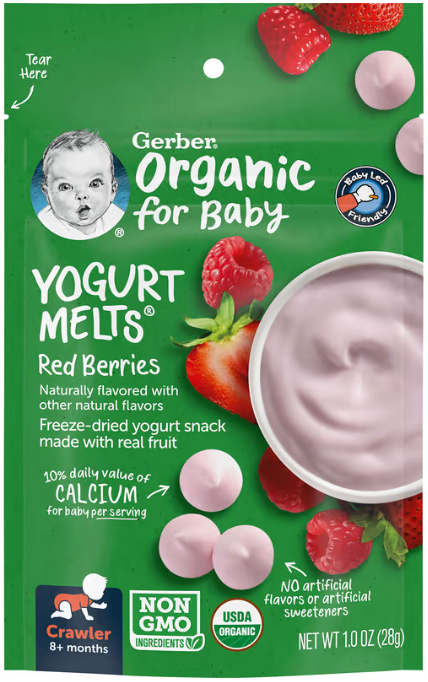 Gerber Melts Red Berries (28g) ORGANIC