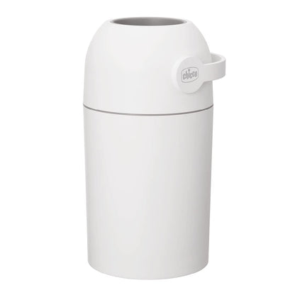 Chicco nappy pail Odor OFF, odor-proof system, conventional bags can be used, silver - Baby Bliss