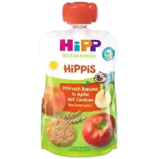 HIPP - Pouches | Peach Banana Apple Cookies