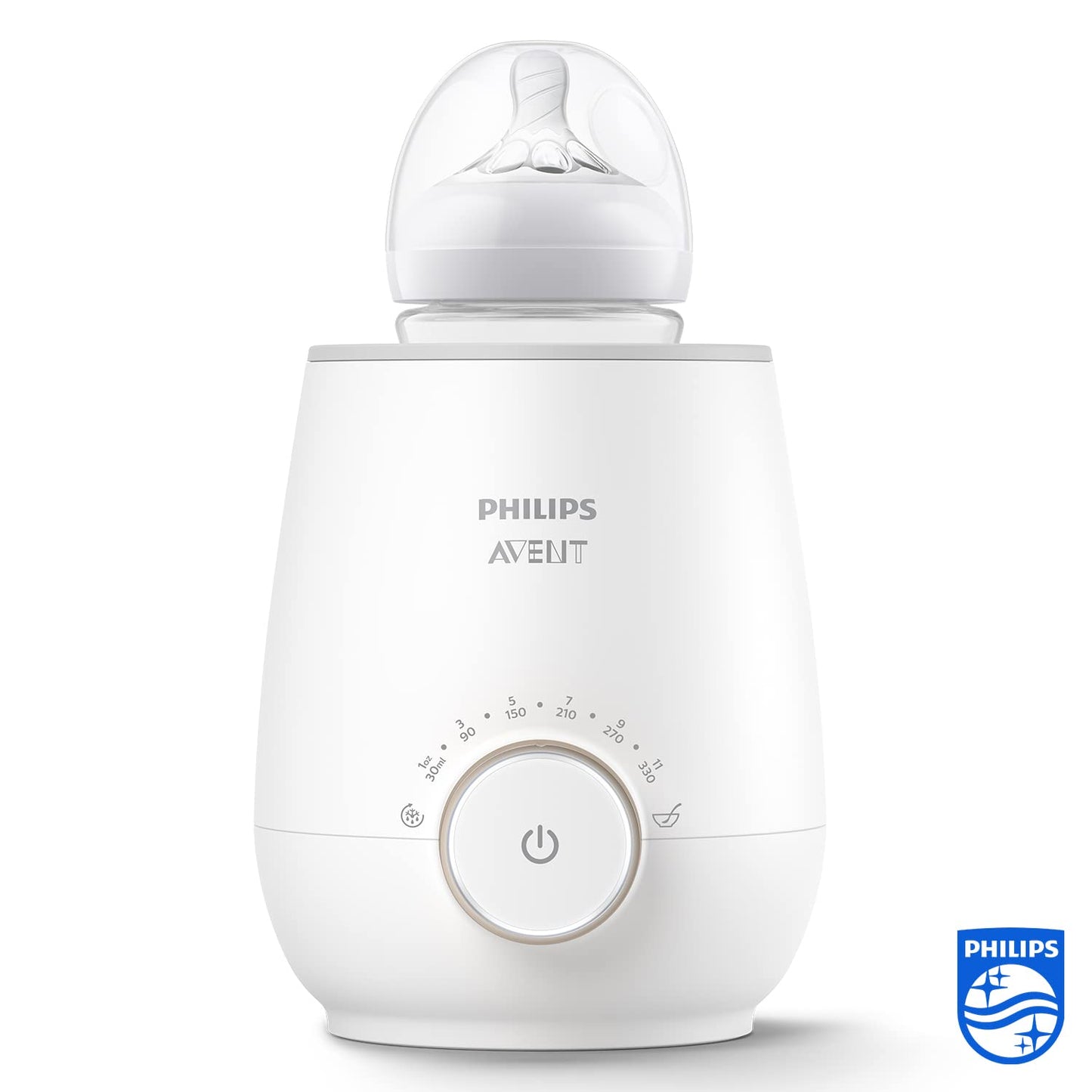 Philips AVENT SCF358/00 Bottle Warmer, for Quick and Even Heating of Milk and Baby Food, White - Baby Bliss