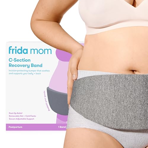 Frida Mom C-Section Recovery Band, Post-Op Incision Protector, Targeted Hot + Cold Therapy