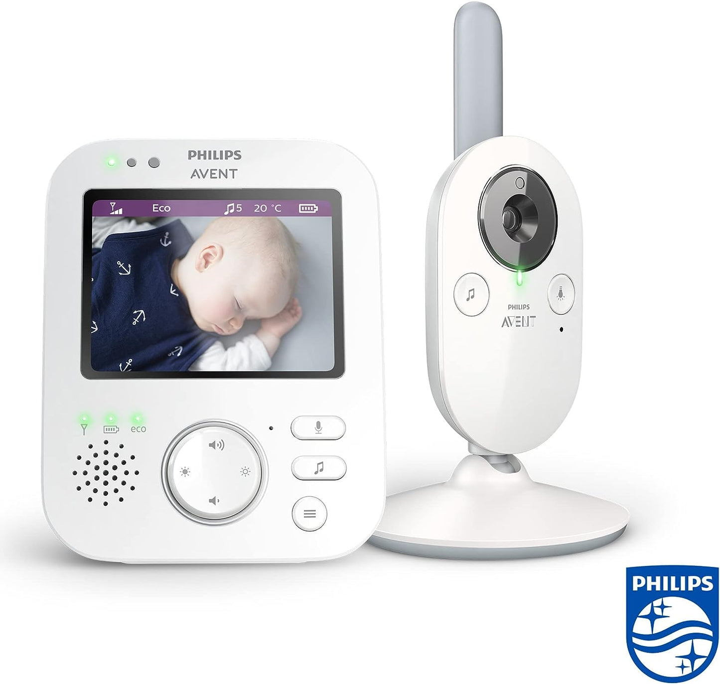 Philips Avent Eco Mode Intercom White - Baby Bliss