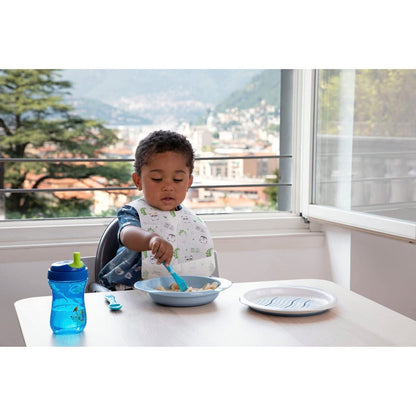 Chicco Disposable Bibs Compostable Ecological Bibs Absorbent and Waterproof Weaning Bibs for Babies and Toddlers for Home and Travel - Baby Bliss