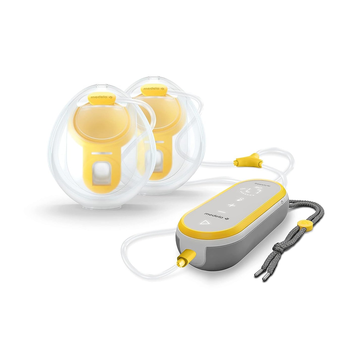 Medela Freestyle Hands-Free Breast Pump | Number 1 Brand in Hospitals | Lightweight, Portable and Discreet Electric Double Breast Pump with App Connectivity - Baby Bliss