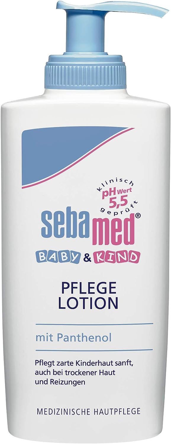 Sebamed Baby and Child Care Lotion with Panthenol, x 200 ml, Nourishes Delicate Children's Skin, Even with Dry Skin and Irritation - Baby Bliss