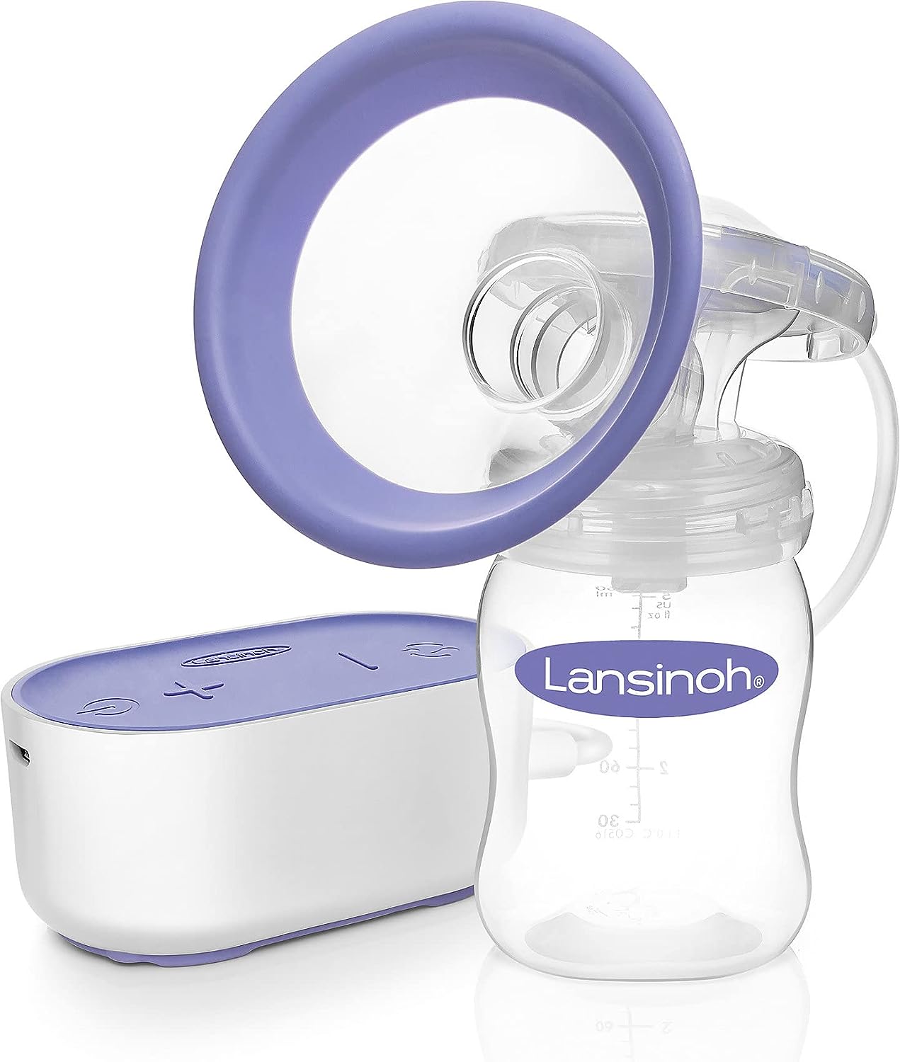 Lansinoh 54092 Electric Breast Pump, Compact, Including NaturalWave Teat Milk pump compact - Baby Bliss