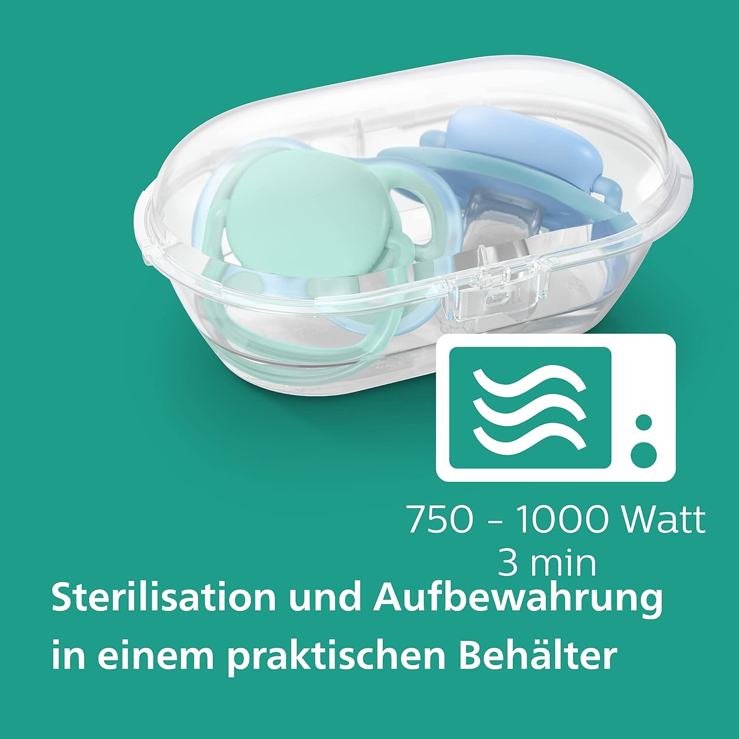 Philips Avent SCF085/01 Ultra Air dummy, breathable, orthodontic, BPA-free, 0-6 months, pack of 2, blue/yellow - Baby Bliss