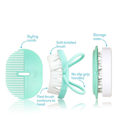 Frida Baby Hair Brush + Styling Comb Set for Babies