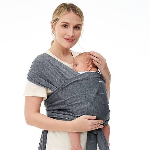 Momcozy Baby Sling for Newborns up to 50 lbs Adjustable Sling for Adults Sizes XXS XXL Baby Sling Newborn Ergonomic Front Back Baby Sling Newborn Baby Bliss