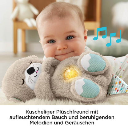Fisher-Price FXC66 - Snooze Music Box Plush with Soothing Music and Rhythmic Movements for Soothing Baby Toy from Birth