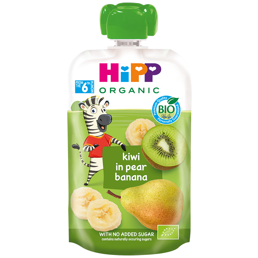 HIPP - Pouches l Kiwi in Pear Banana