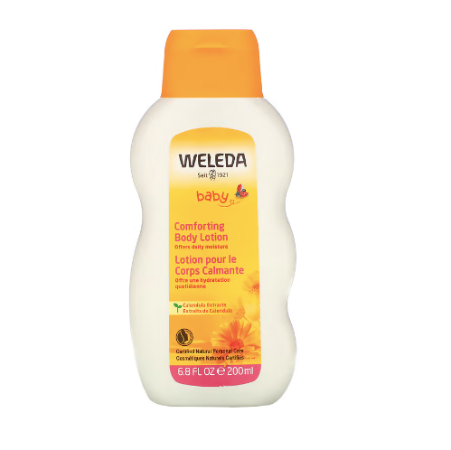Weleda, Baby, Comforting Body Lotion, Calendula, 6.8 fl oz (200 ml) - Baby Bliss