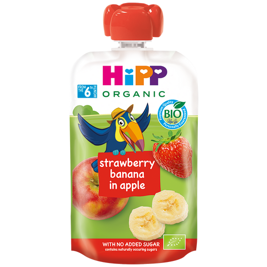 HIPP - Pouches | Strawberry Apple Banana