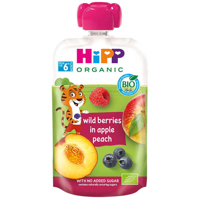 HIPP - Pouches l Apple Peach