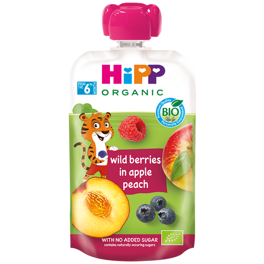 HIPP - Pouches l Apple Peach