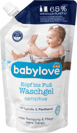 Baby head to toe wash gel refill pack, 500 ml - Baby Bliss