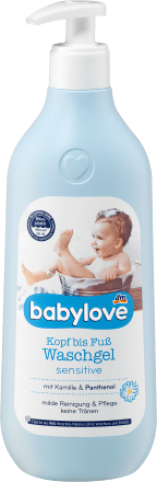 dm Baby washing gel head to toe sensitive, 500 ml - Baby Bliss