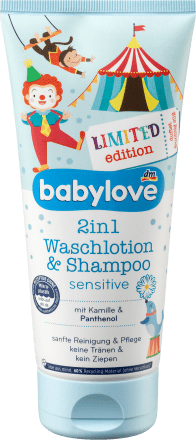 DM Baby shampoo shower & wash lotion 2in1, 200 ml - Baby Bliss