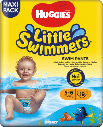 Swim nappies size 5/6 (12-18 kg), big pack, 19 pcs - Baby Bliss