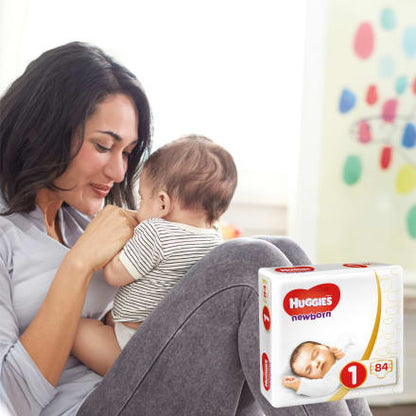 diapers newborn size 1 (2-5 kg), half-month box, 84 pcs - Baby Bliss